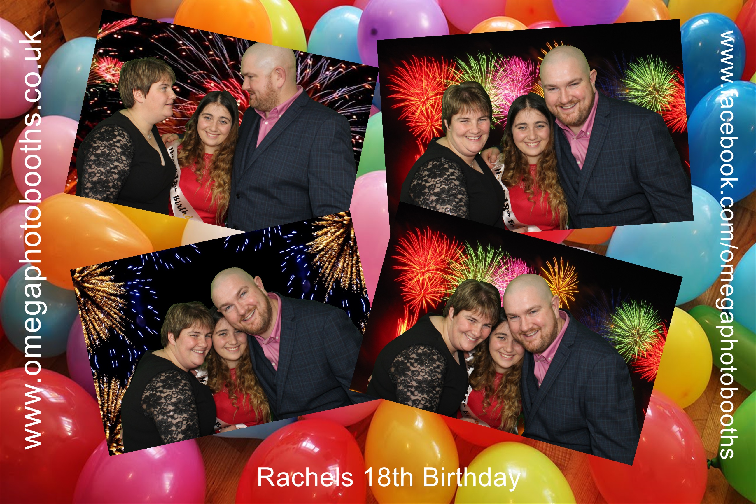 Rachel's 18th birthday and family Christmas get together | View more photos from the event at gallery.omegaphotobooths.co.uk/u/Omega-Photobooths/Rachels-18th-birthday-and-family-Christmas-get-together